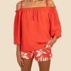 Best reviews of 😍 Trina Turk Promenade Top in Cherry Tomato for 👩 women 😀