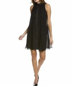 Deals 😀 Trina Turk High Spirits Silk Overlay A-Line 👗 Dress for 👩 women 🛒