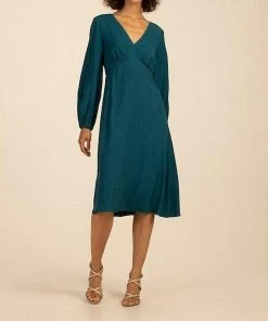 New ⭐ Trina Turk Shanta 👗 Dress in Ocean for 👩 women 🔥