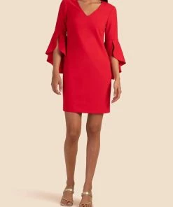 Best reviews of 🧨 Trina Turk Moorten 👗 Dress in Mars Red for 👩 women ⌛