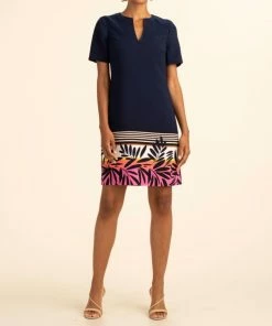 Best deal 😍 Trina Turk Claressa 👗 Dress in Indigo Multi for 👩 women ✔️