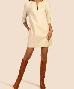 Budget 🔥 Trina Turk Versed 👗 Dress in Parchment for 👩 women ❤️