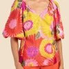 New 👏 Trina Turk Sandia Top in Multi for 👩 women ❤️
