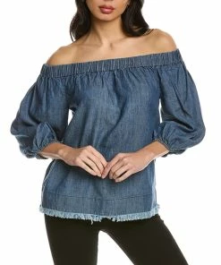 Trina Turk Official Store 7 Best Sale ๐ Trina Turk Monte Sereno Linen-Blend Top for ๐ฉ women ๐ฅ