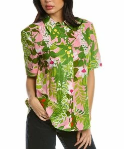 Best Sale ⭐ Trina Turk Unwind 2 👚 Shirt for 👩 women 🔥