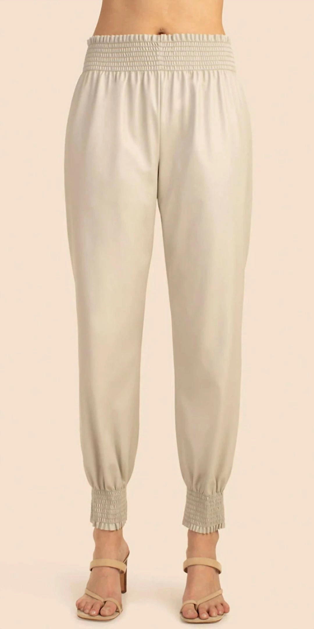 Outlet โจ Trina Turk Channel Islands Pant in Oyster for ๐ฉ women ๐ 1 Outlet โจ Trina Turk Channel Islands Pant in Oyster for ๐ฉ women ๐