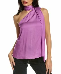 Wholesale 🛒 Trina Turk Tahquitz Silk-Blend Top for 👩 women 🎉