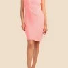 Wholesale 🎉 Trina Turk Poem 👗 Dress in Flamingo Pink for 👩 women 🌟