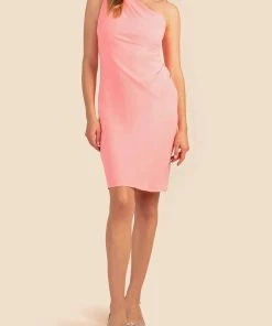 Wholesale 🎉 Trina Turk Poem 👗 Dress in Flamingo Pink for 👩 women 🌟