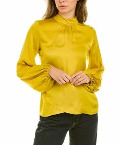 Deals 😍 Trina Turk Willow Silk-Blend Top for 👩 women 😍