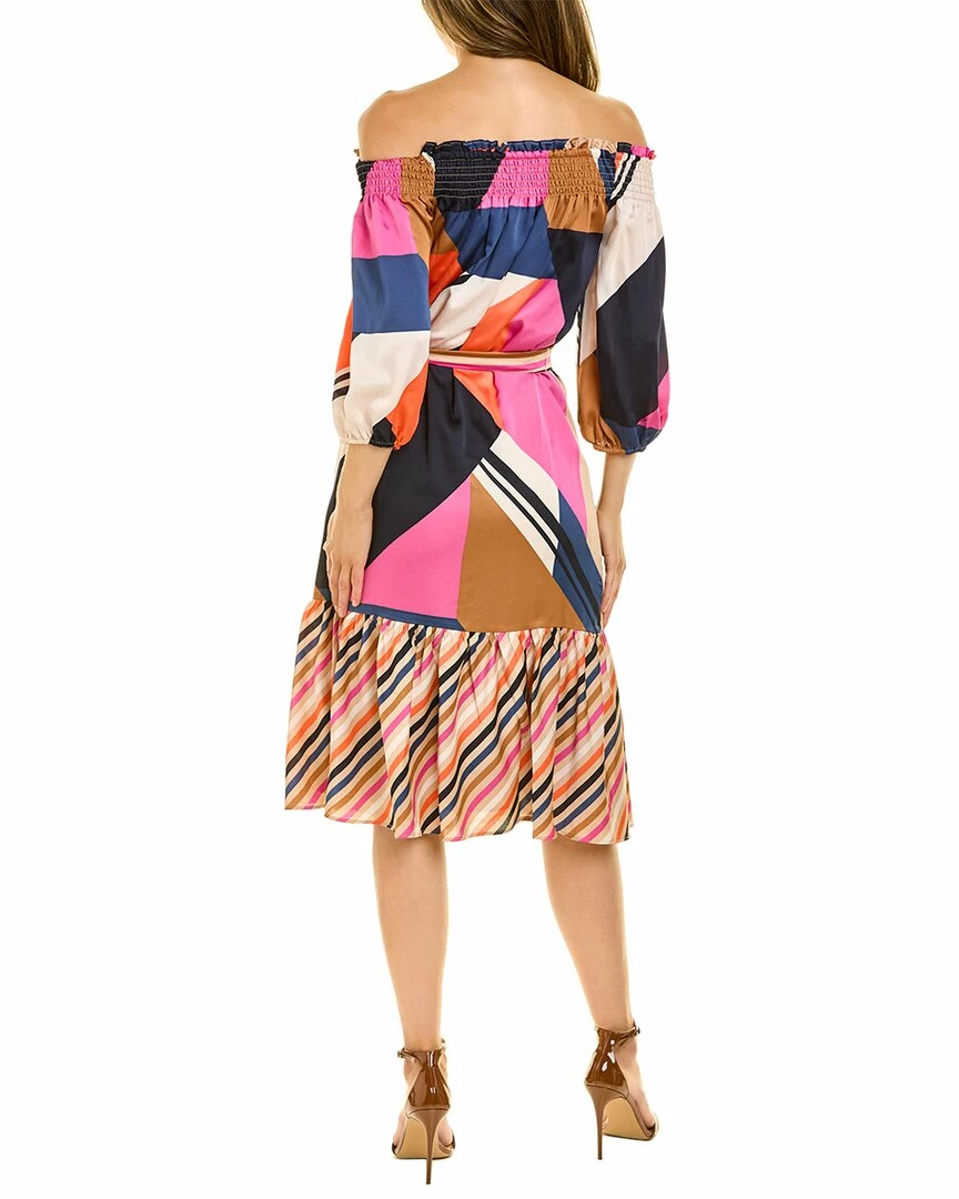 Coupon 😍 Trina Turk Hiawatha Midi 👗 Dress for 👩 women ✨ 2 Coupon 😍 Trina Turk Hiawatha Midi 👗 Dress for 👩 women ✨ - Image 2