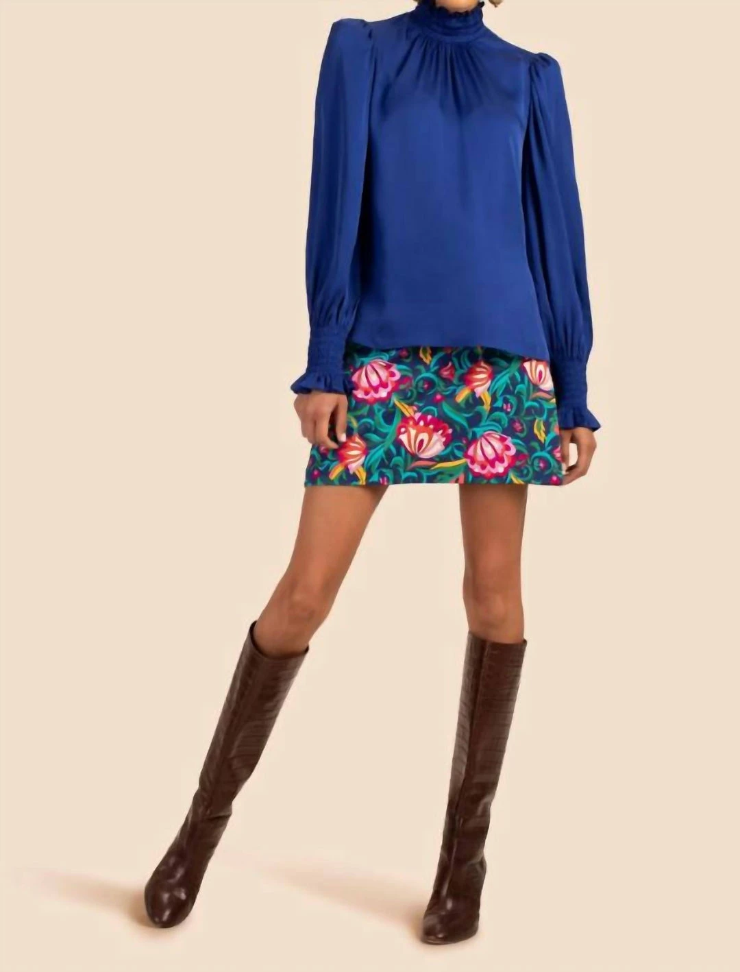 Top 10 โจ Trina Turk Nisha Top in Bengal Blue for ๐ฉ women ๐ 3 Top 10 โจ Trina Turk Nisha Top in Bengal Blue for ๐ฉ women ๐ - Image 3