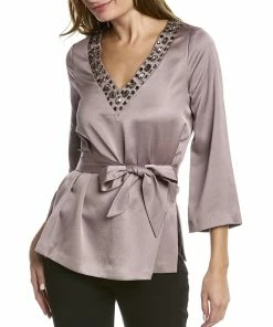 Buy 🧨 Trina Turk Thrilled 3/4-Sleeve Tunic for 👩 women ✨