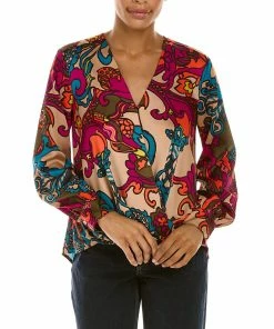 Cheap ⭐ Trina Turk Laurynn Top for 👩 women 🎁