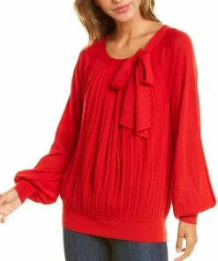 Top 10 💯 Trina Turk Cabachon Wool Sweater for 👩 women 👏