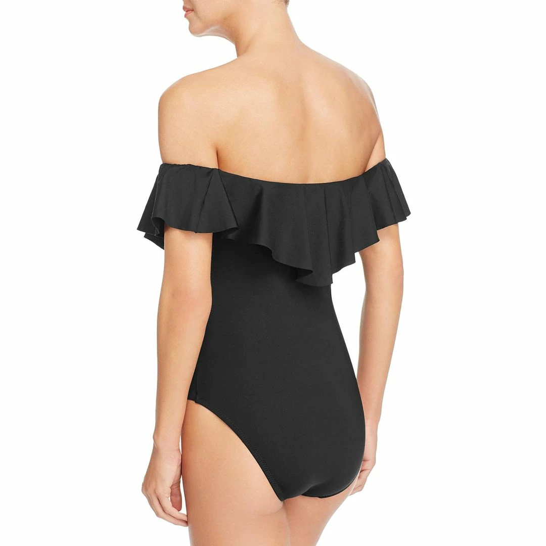 Best Pirce ๐ Trina Turk ๐ฉ Womens Off-The-Shoulder Ruffle One-Piece ๐ฉฑ Swimsuit ๐ 2 Best Pirce ๐ Trina Turk ๐ฉ Womens Off-The-Shoulder Ruffle One-Piece ๐ฉฑ Swimsuit ๐ - Image 2